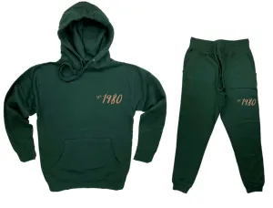 Est.1980 "Evergreen " Hoodie SweatSuit