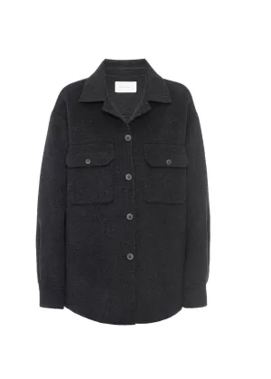 Ezra Shirt Jacket (Charcoal)