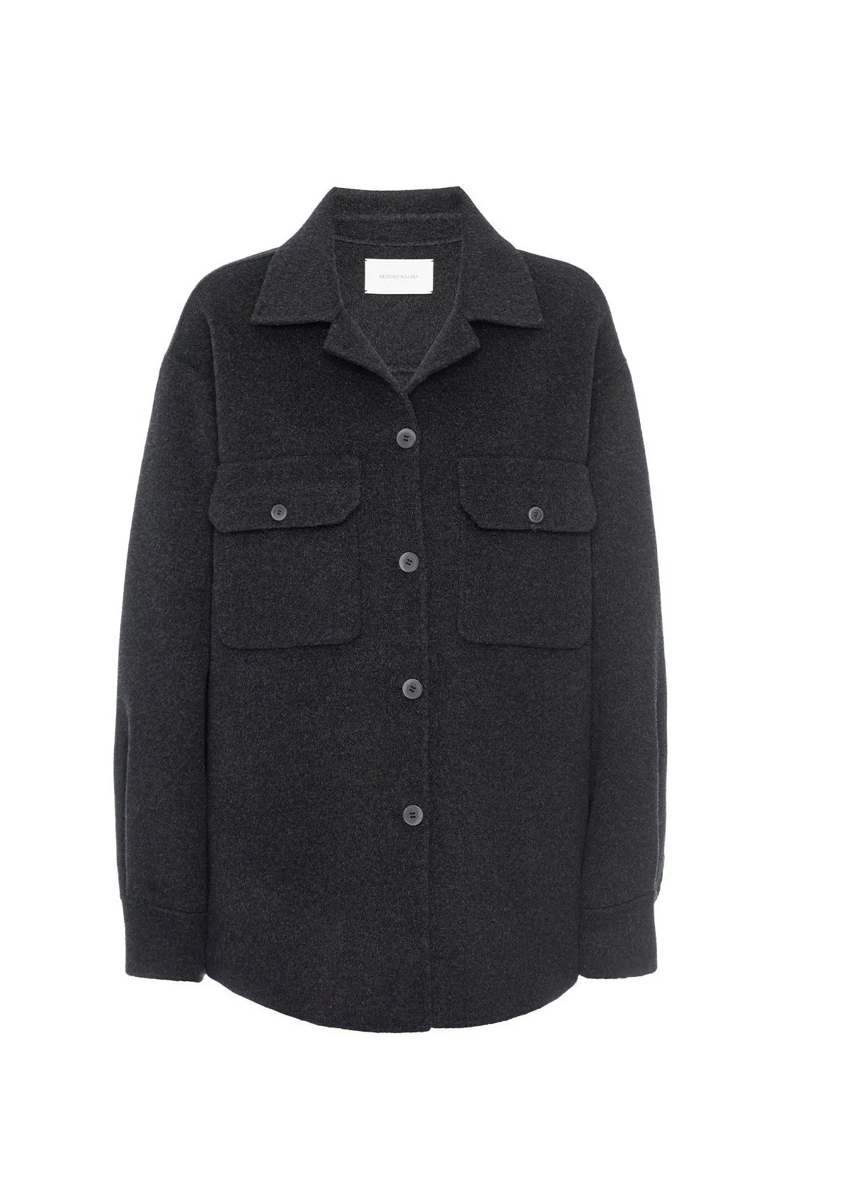 Ezra Shirt Jacket (Charcoal)