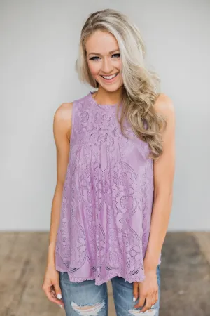 Feelings for You Tank Top - Lavender