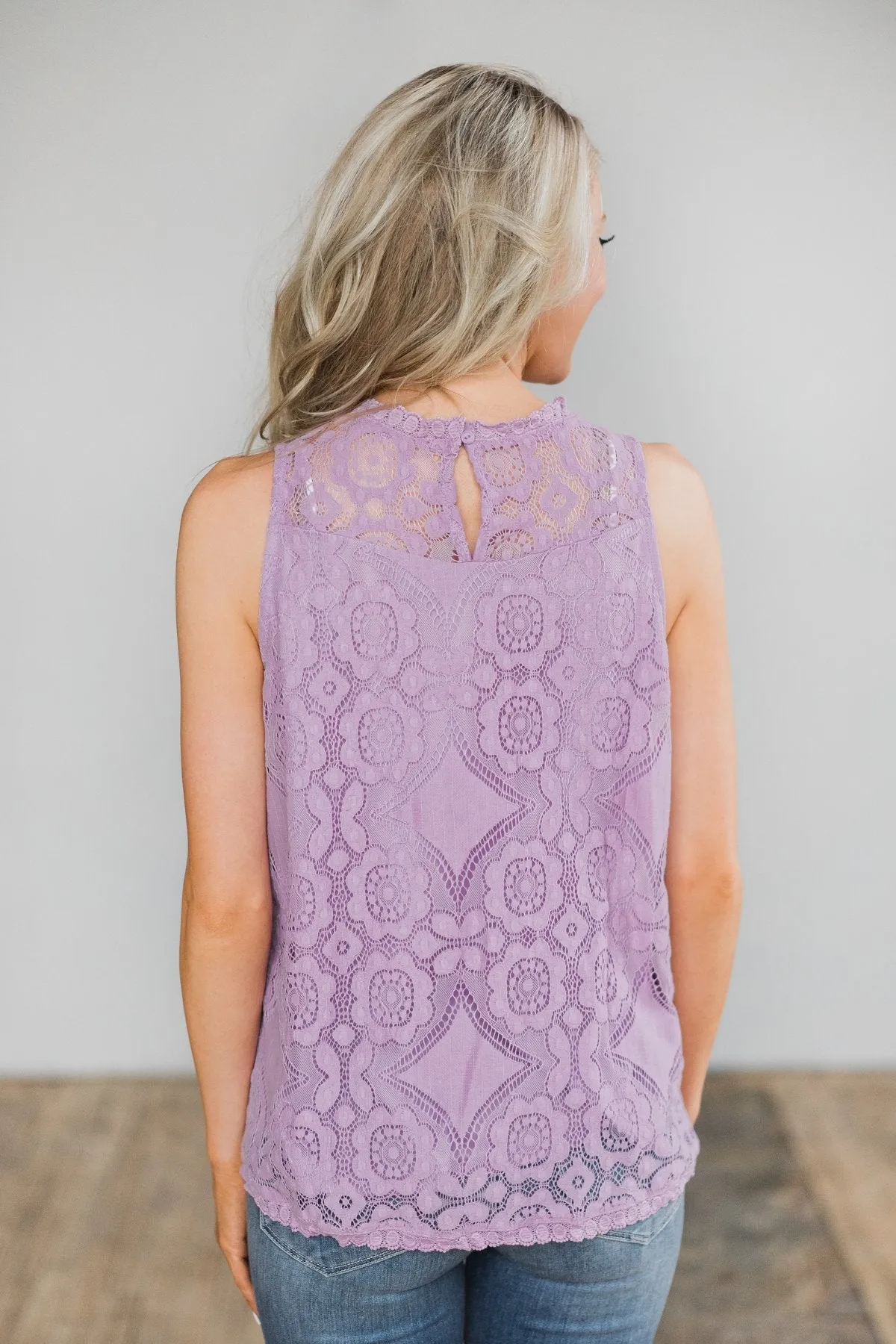 Feelings for You Tank Top - Lavender