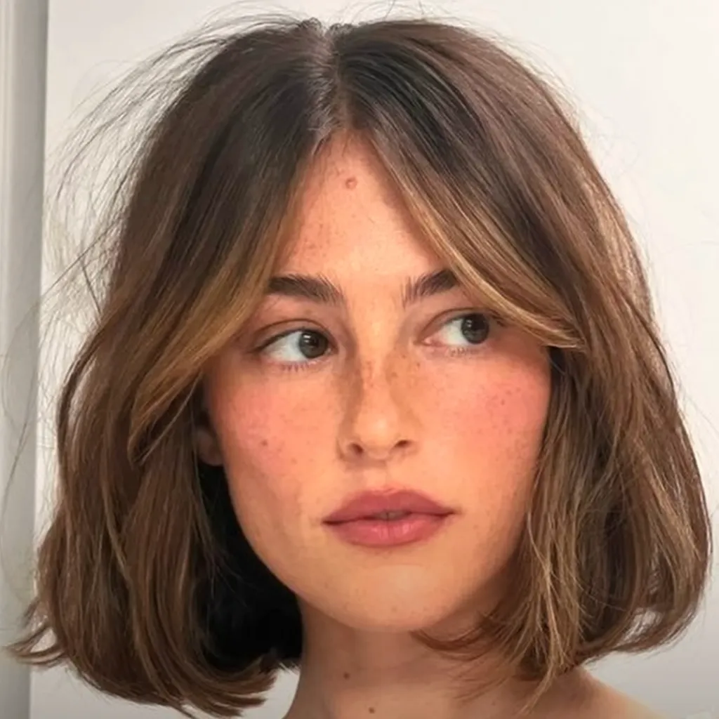 French Bob | Lace Front Luxury Synthetic Wig | 8" Inch | Invisible Layer Collection