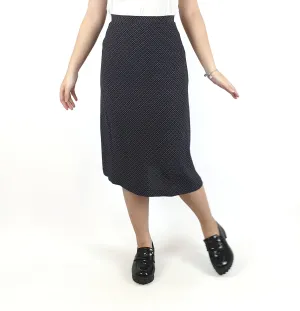 Funkis navy print skirt size XS