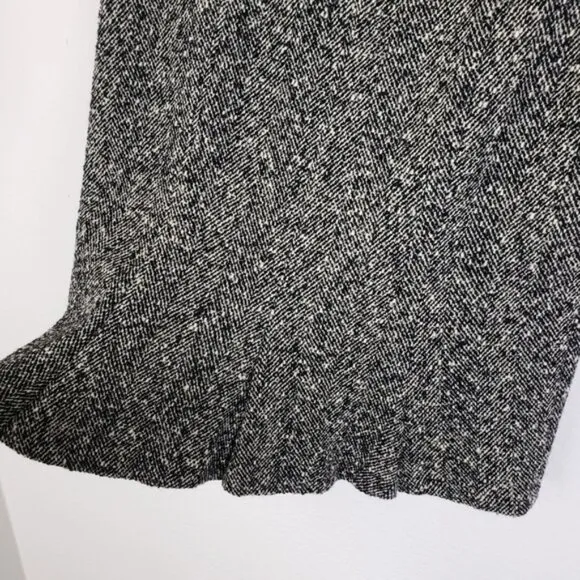 GERARD DAREL France Tweed Boucle Wool Pencil Skirt size 38 US 6 Career Office