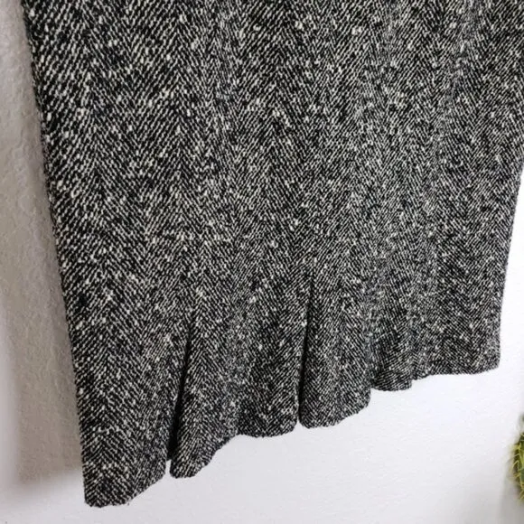 GERARD DAREL France Tweed Boucle Wool Pencil Skirt size 38 US 6 Career Office