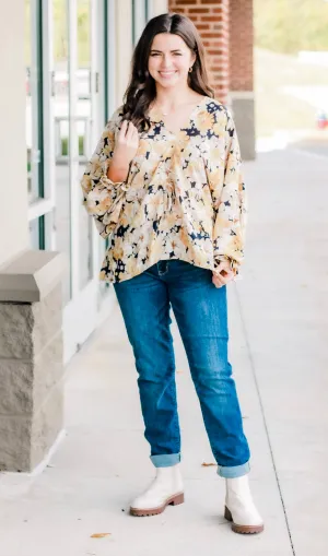 Golden Sunset Blouse