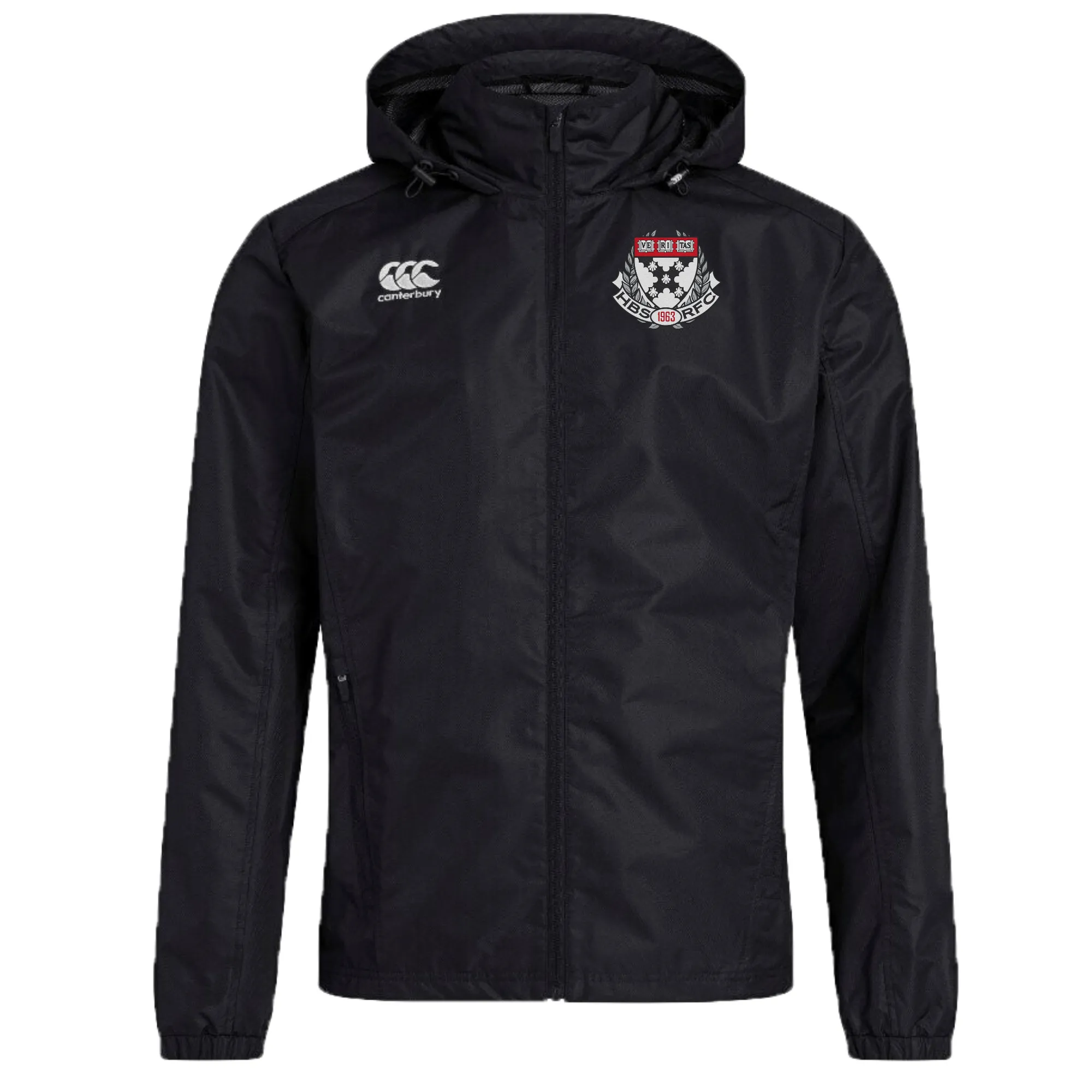 Harvard Business School RFC Club Vaposhield Full Zip Rain Jacket by Canterbury