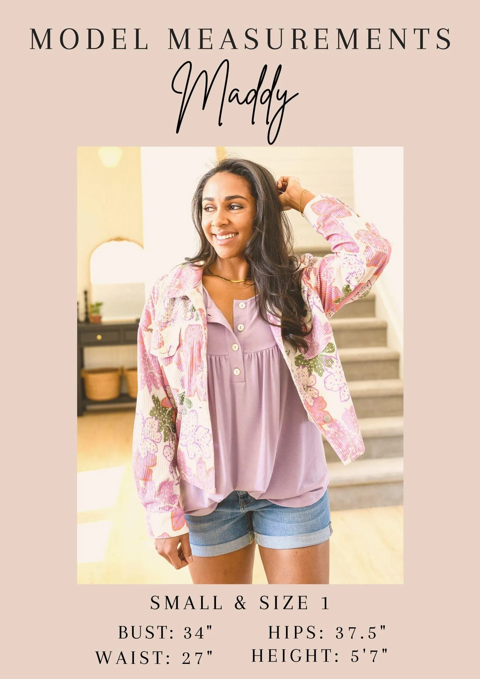 Hazel Blues® |  Still the One Lace Sleeve Floral Top