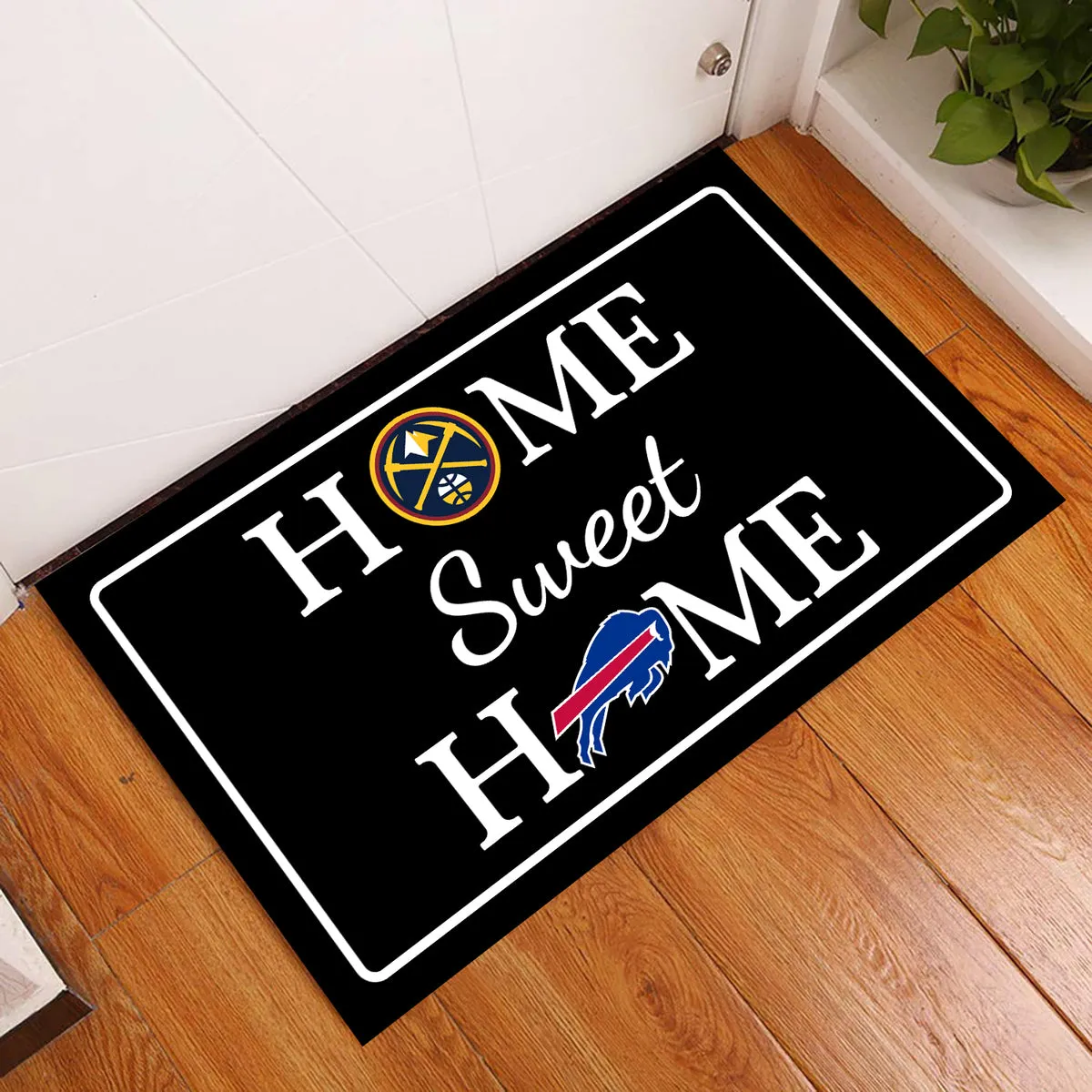 Home Sweet Home - Customized Doormat For Josh McCarty - Anti Slip Indoor Doormat