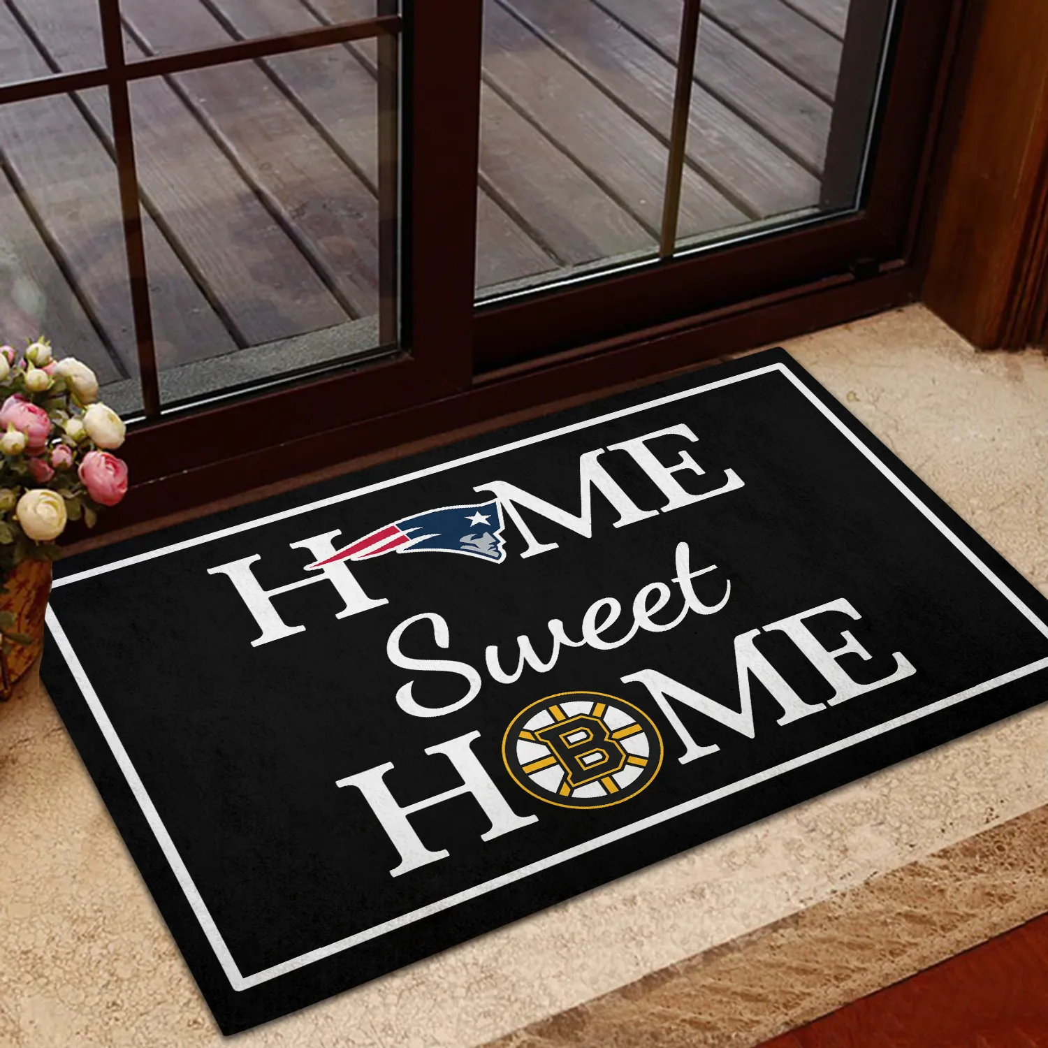 Home Sweet Home - New England PTO And Boston BR - Anti Slip Indoor Doormat