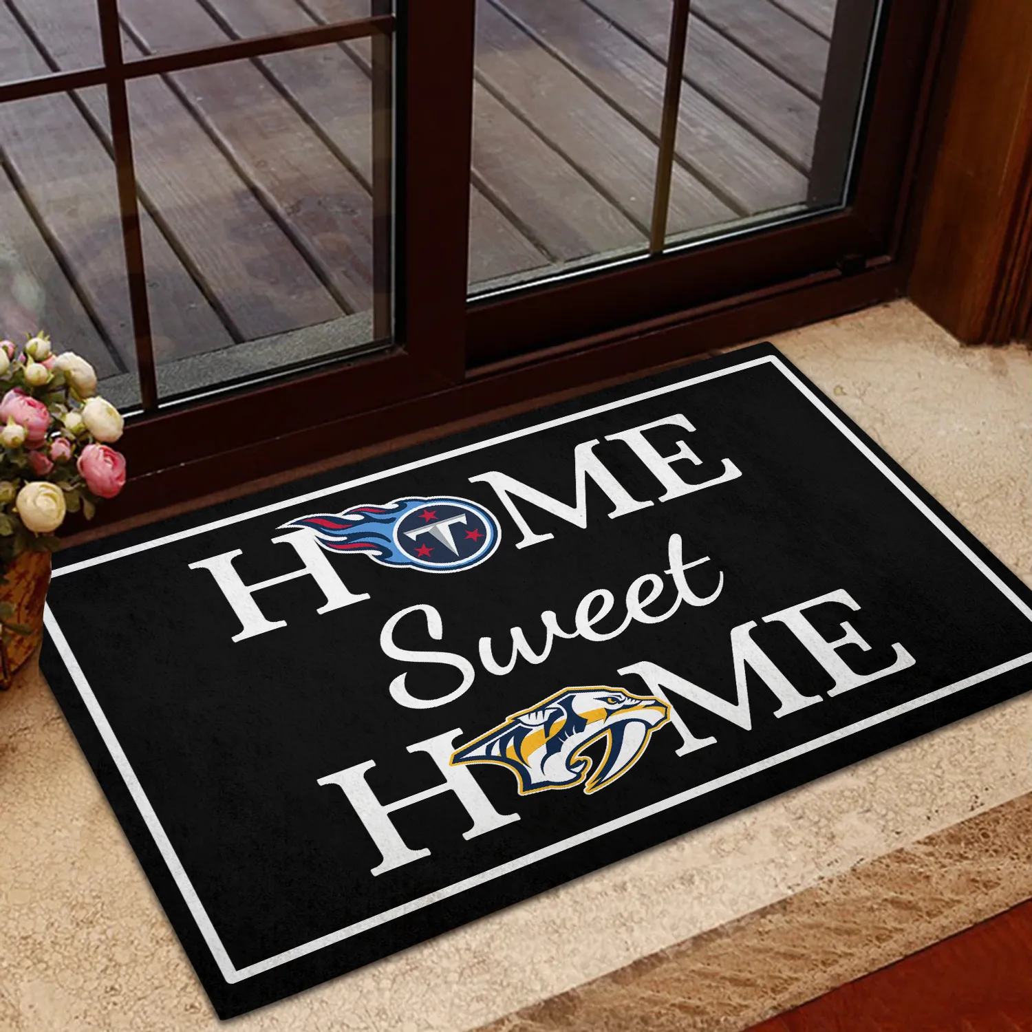 Home Sweet Home - Tennessee TT And Nashville PRDT - Anti Slip Indoor Doormat