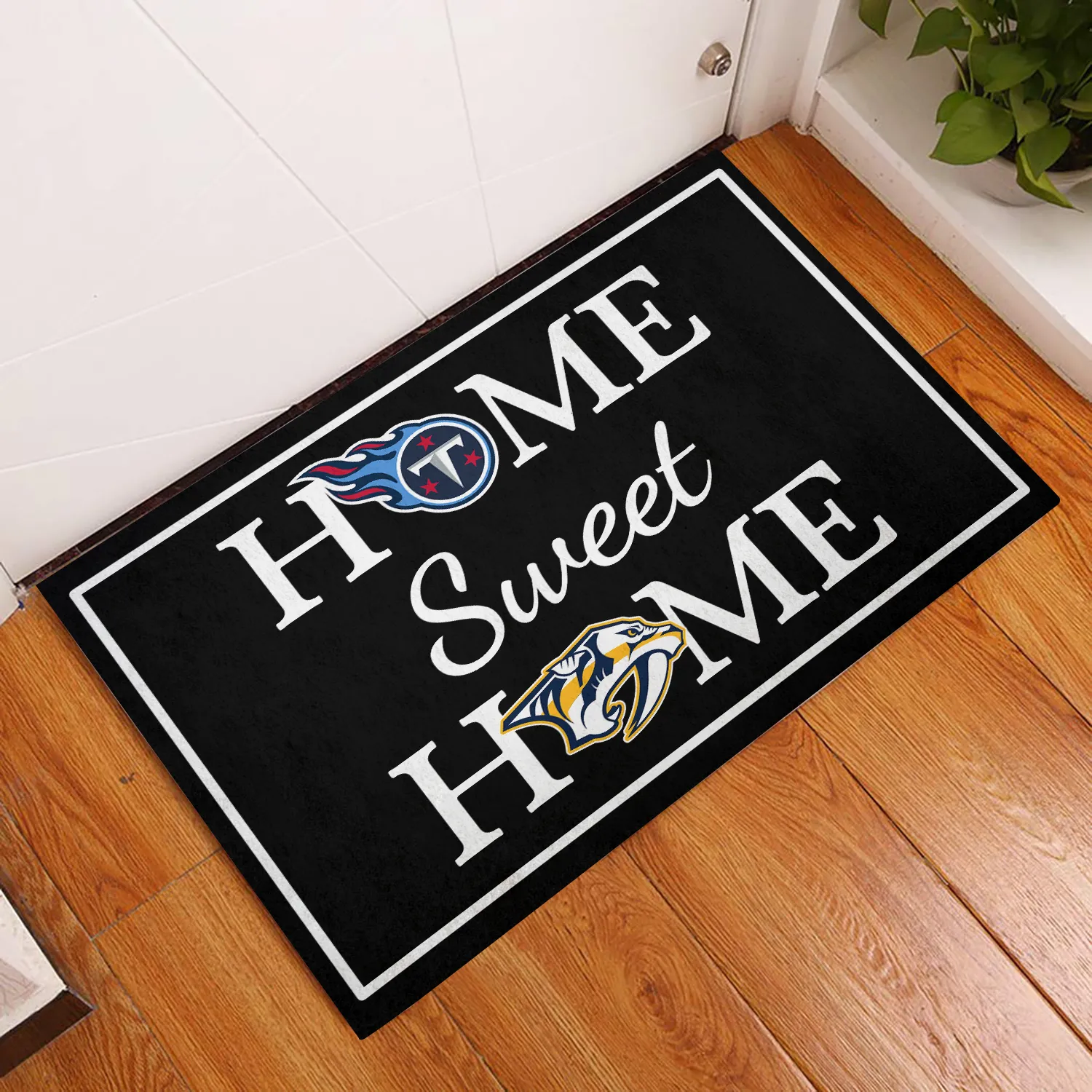 Home Sweet Home - Tennessee TT And Nashville PRDT - Anti Slip Indoor Doormat