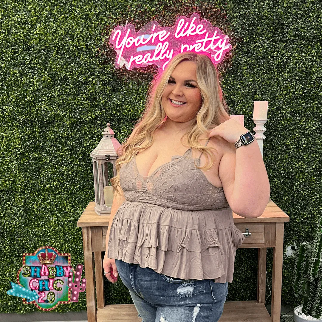 Instant Attraction Top - Mocha