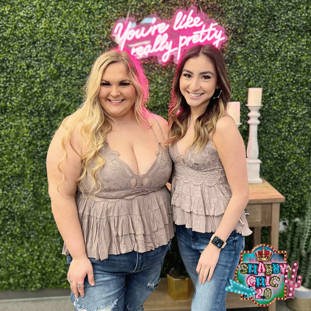 Instant Attraction Top - Mocha