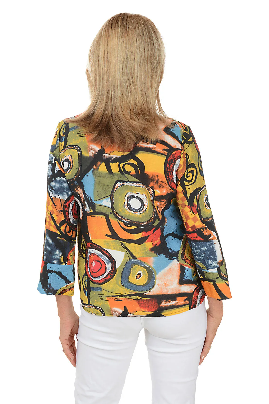 Jazzy Button-Front Shirt