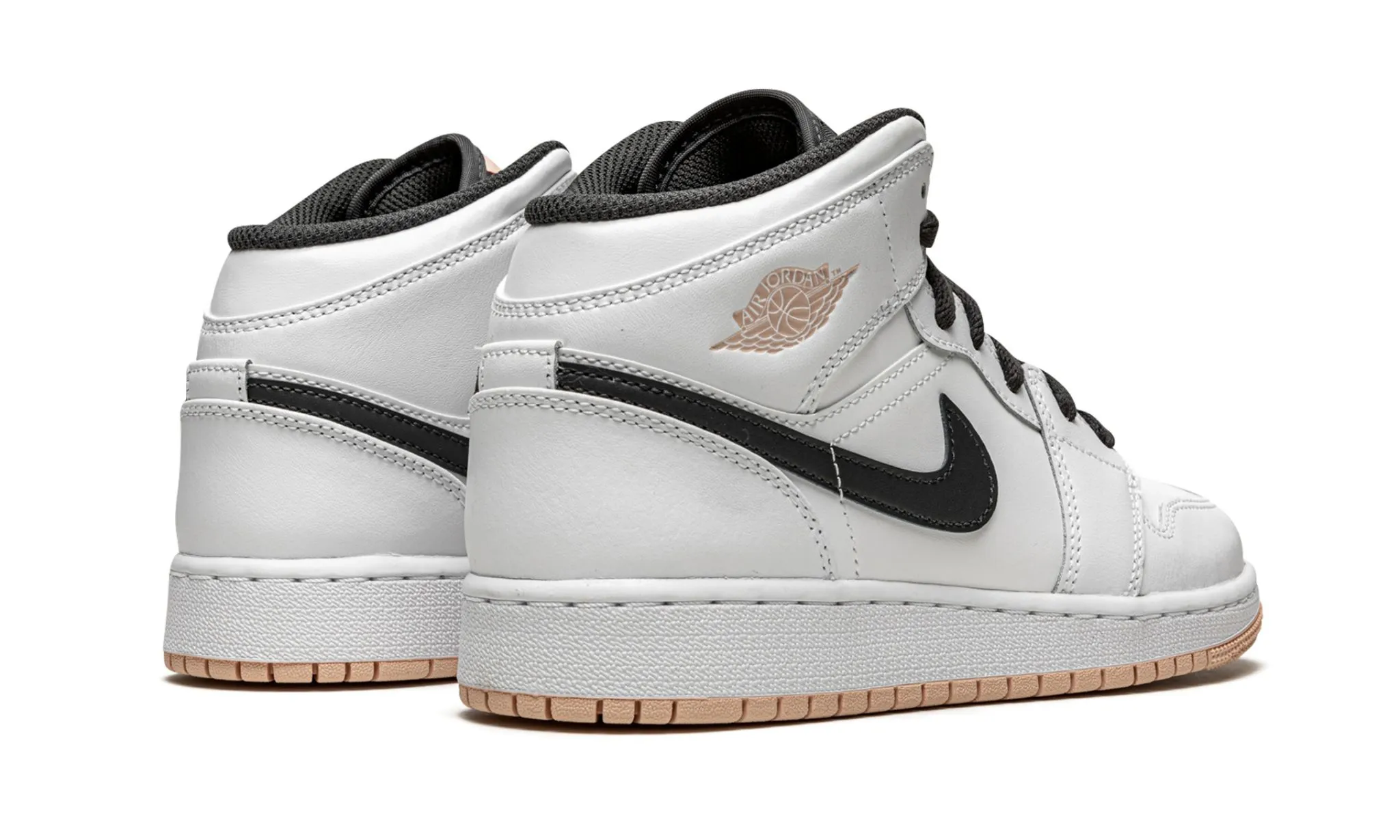 Jordan 1 Mid "Arctic Orange" Grade School