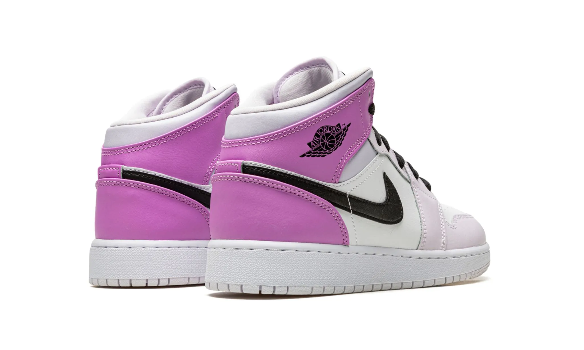 Jordan 1 Mid "Barely Grape" Grade School