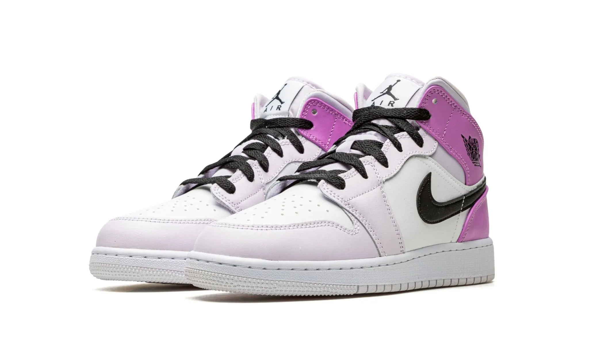 Jordan 1 Mid "Barely Grape" Grade School