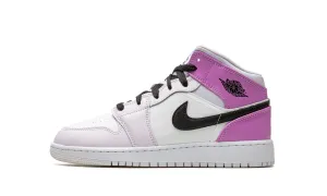 Jordan 1 Mid "Barely Grape" Grade School