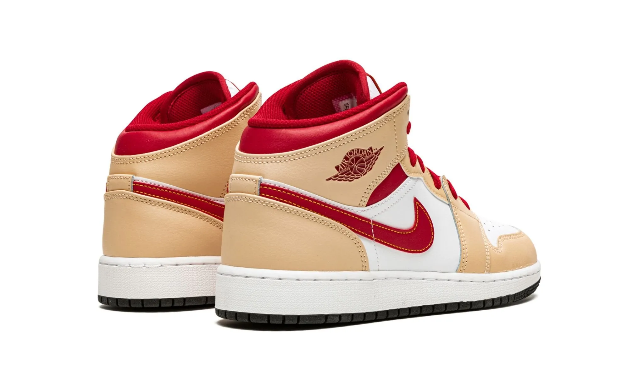 Jordan 1 Mid "Cardinal Curry" Grade School