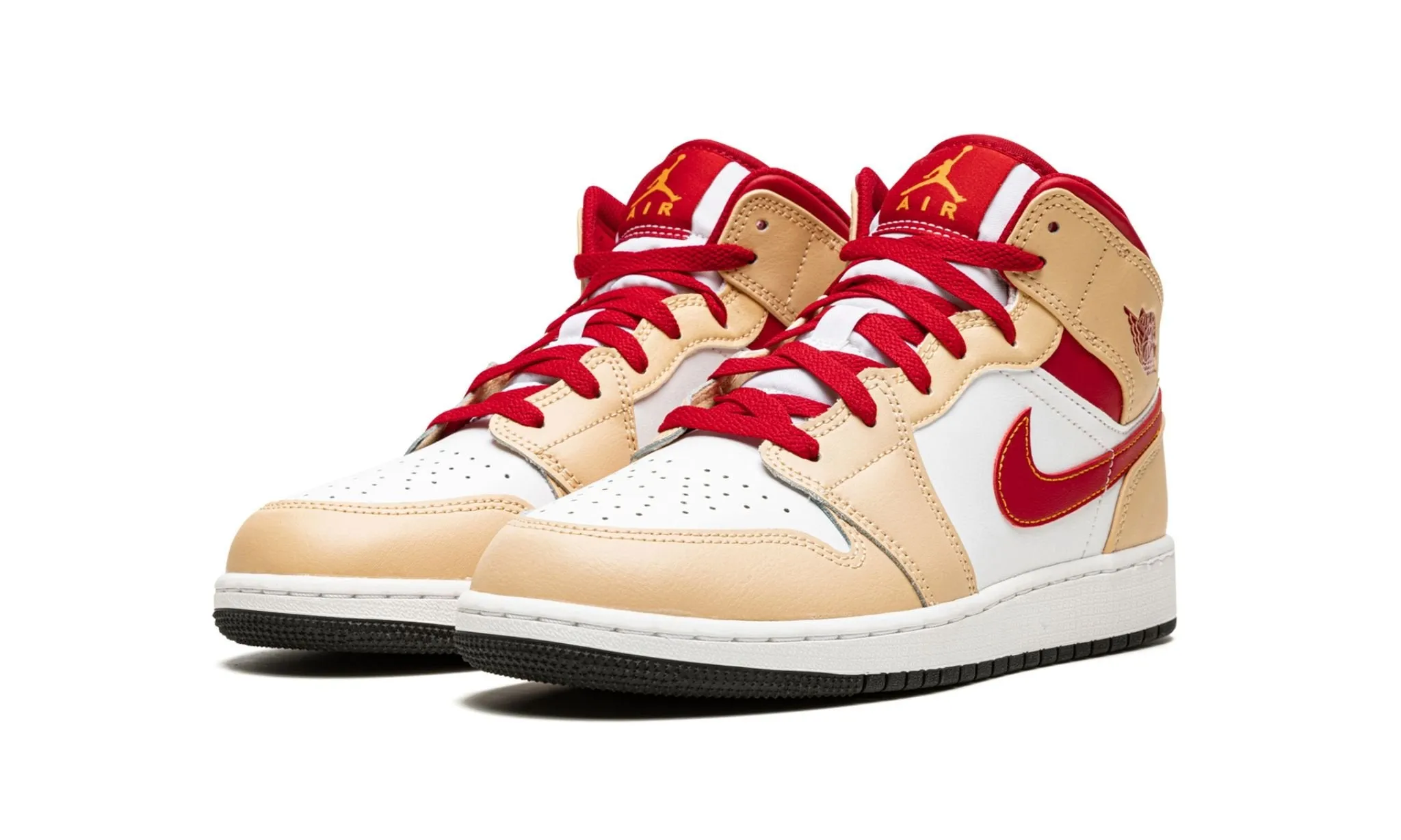 Jordan 1 Mid "Cardinal Curry" Grade School