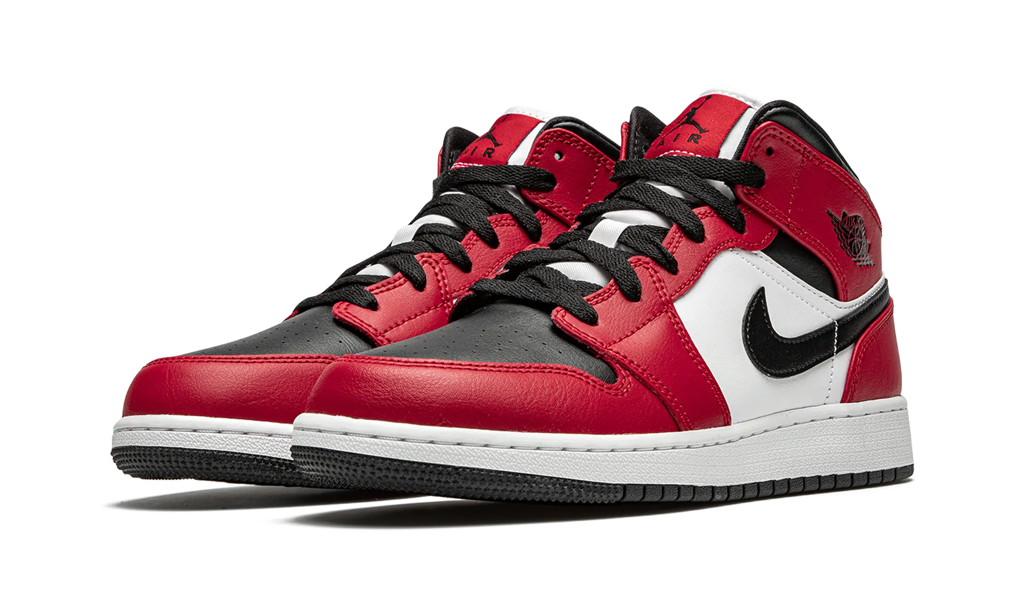 Jordan 1 Mid "Chicago Black Toe" Grade School (Worn)