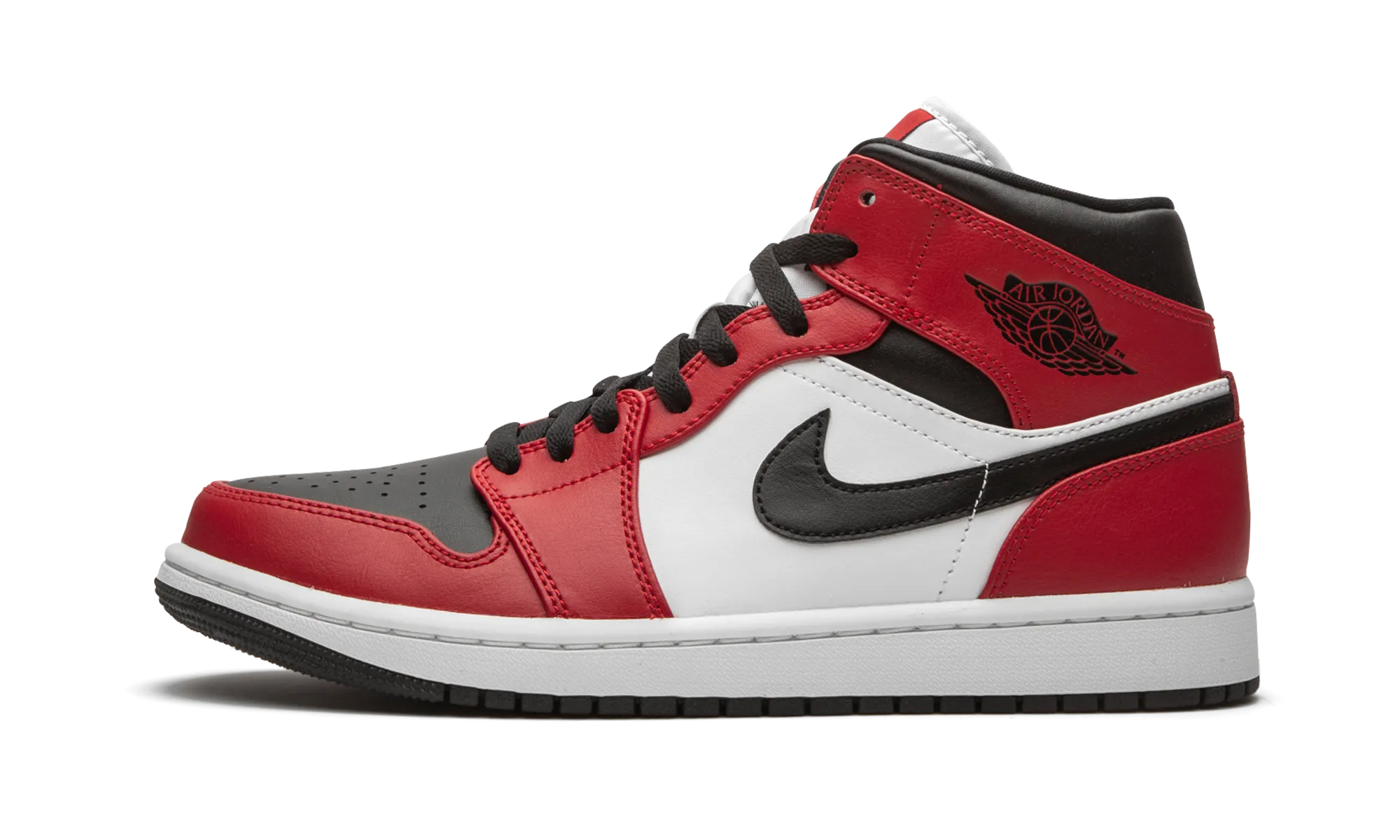 Jordan 1 Mid "Chicago Black Toe"
