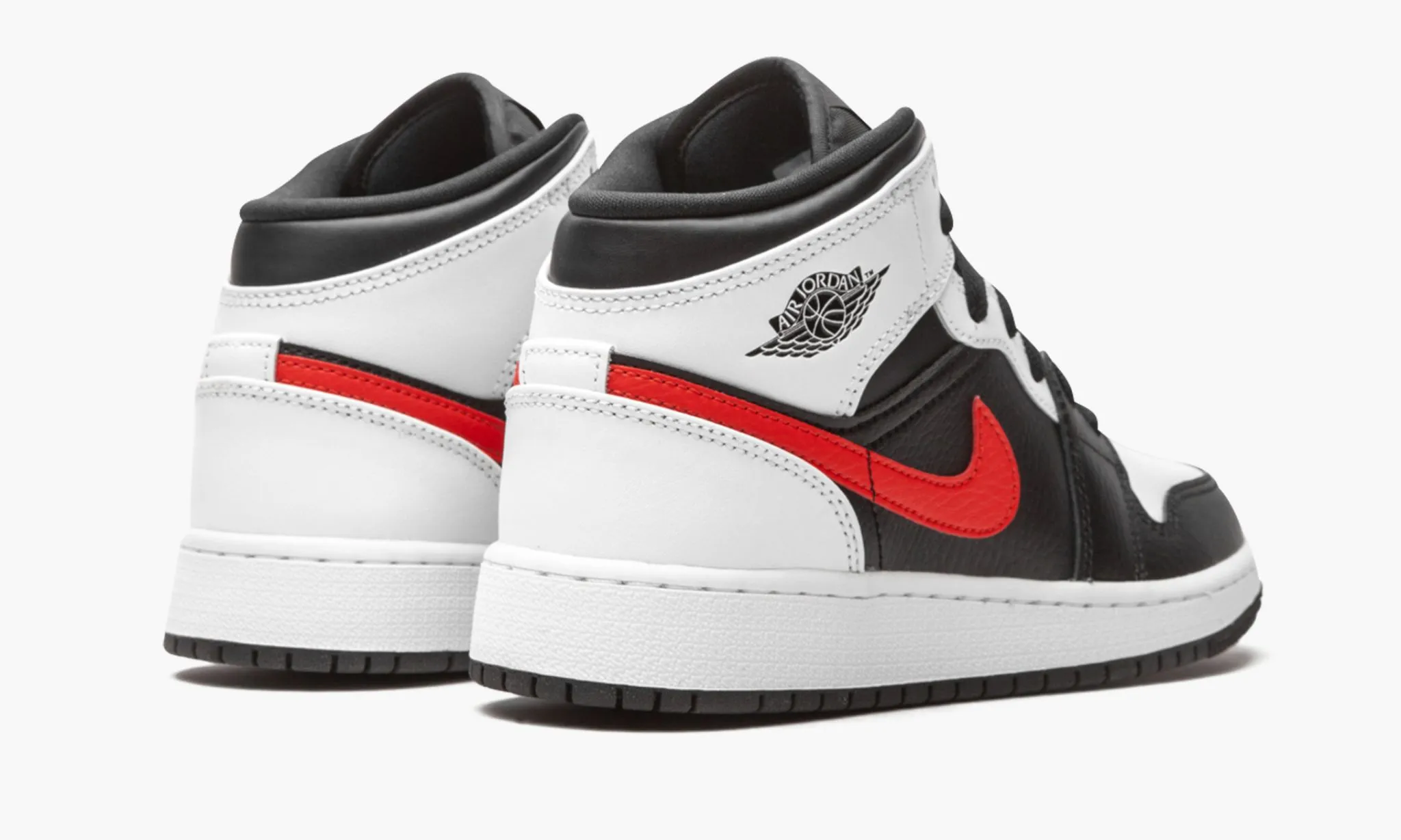 Jordan 1 Mid "Chile Red" Grade School