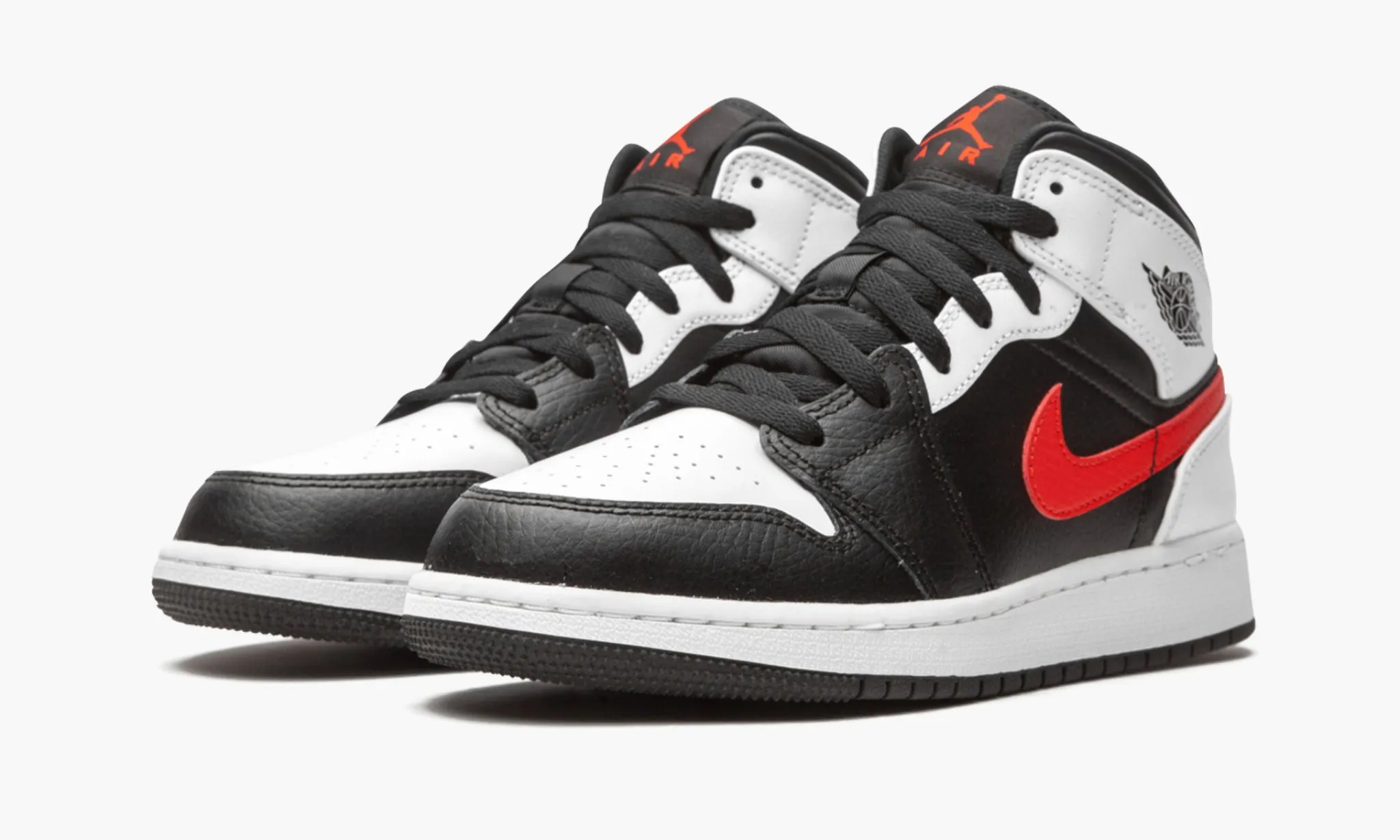 Jordan 1 Mid "Chile Red" Grade School