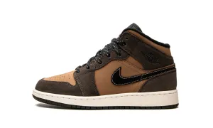 Jordan 1 Mid "Dark Chocolate" Grade School
