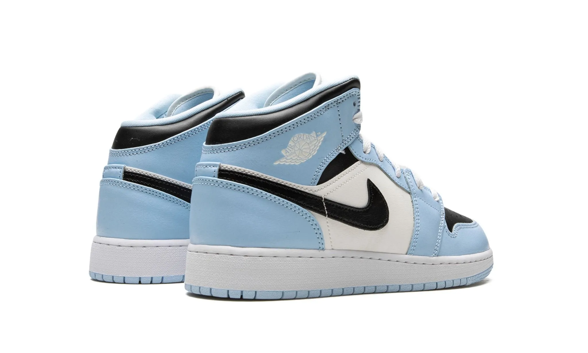 Jordan 1 Mid "Ice Blue" Grade School