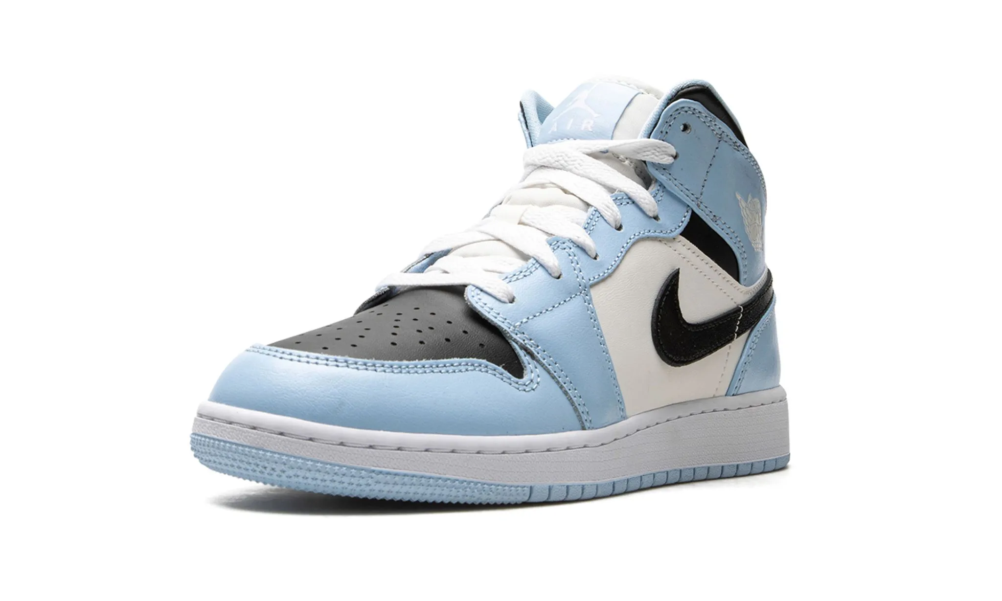 Jordan 1 Mid "Ice Blue" Grade School