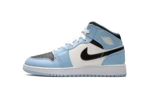 Jordan 1 Mid "Ice Blue" Grade School