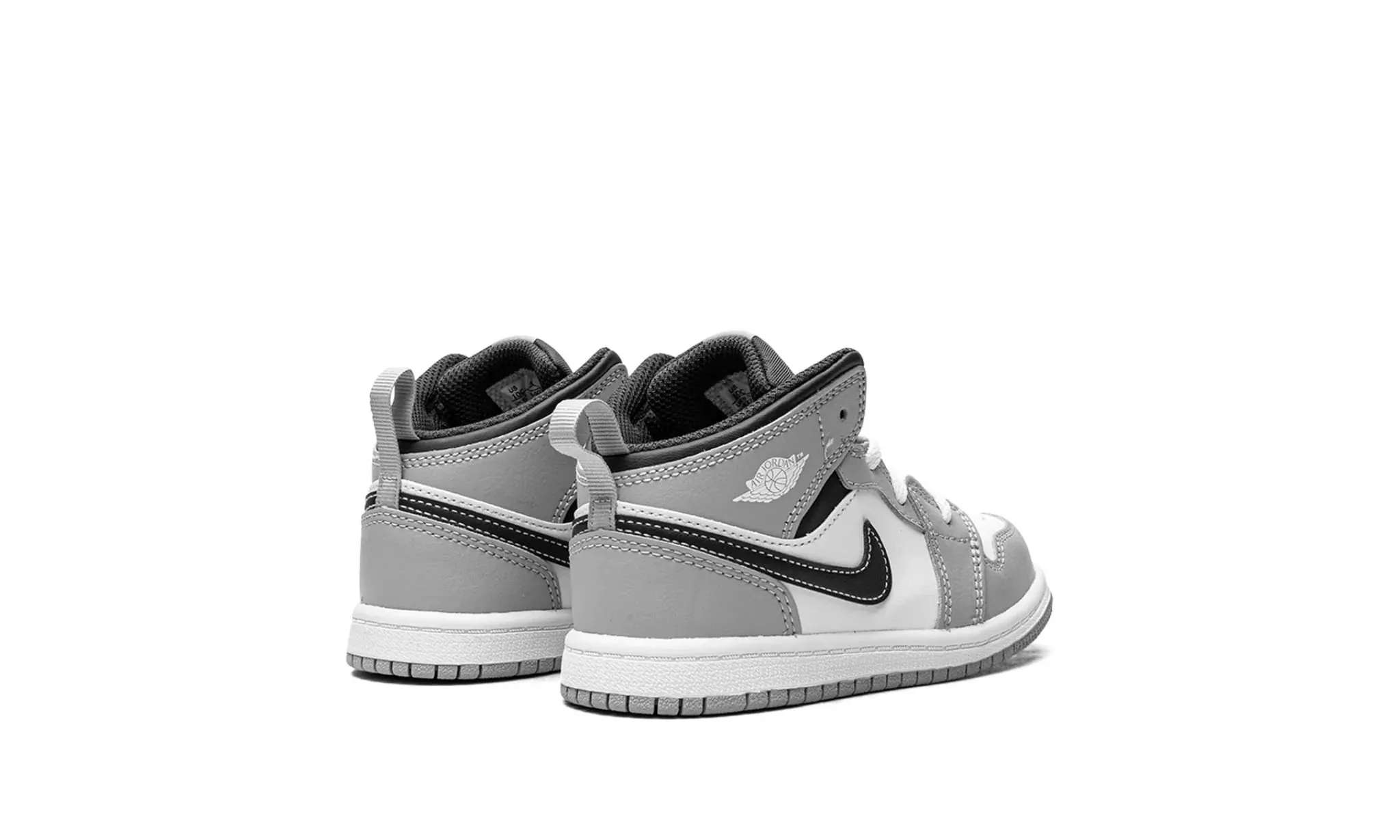 Jordan 1 Mid "Light Smoke Grey 2.0" Pre-school