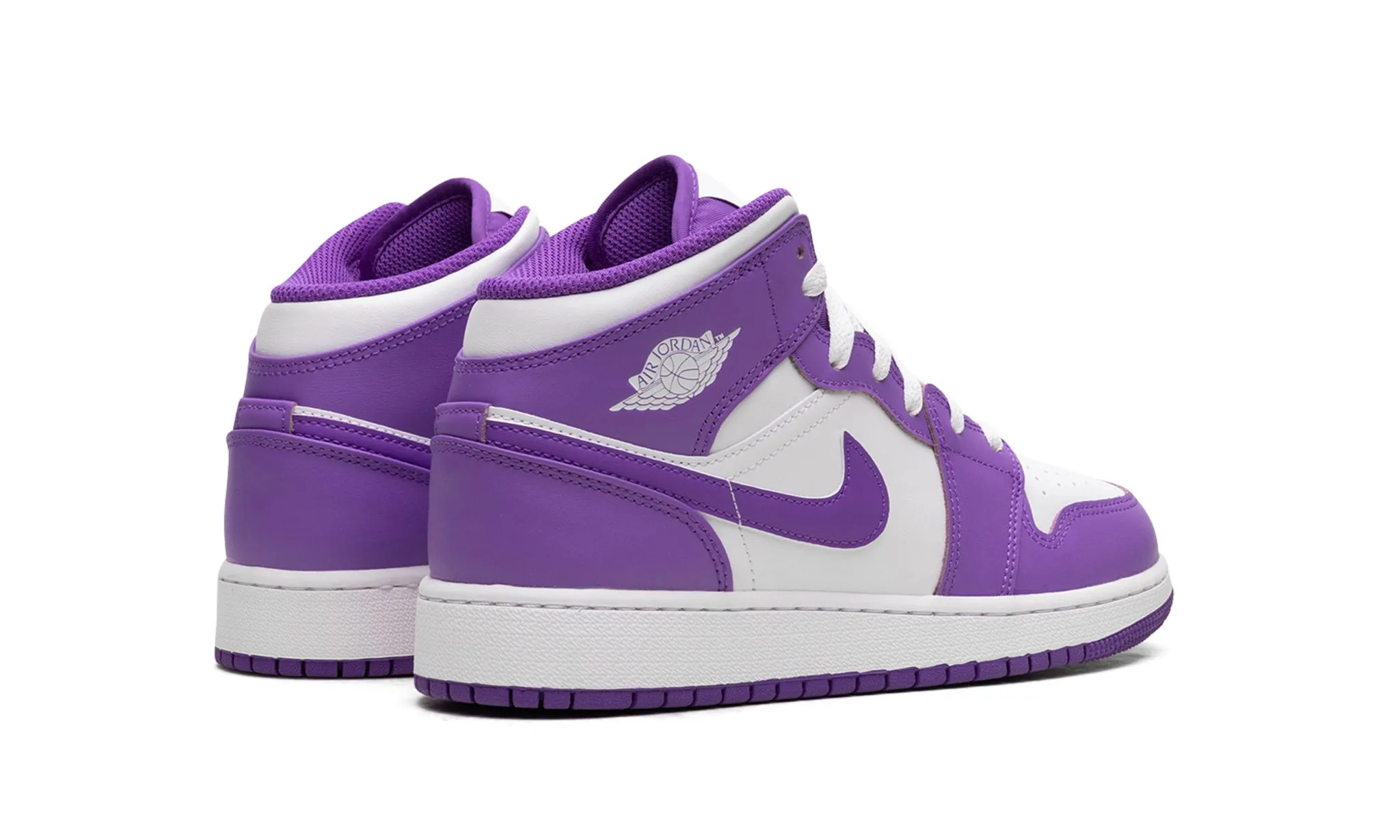 Jordan 1 Mid "Purple Venom" Grade School