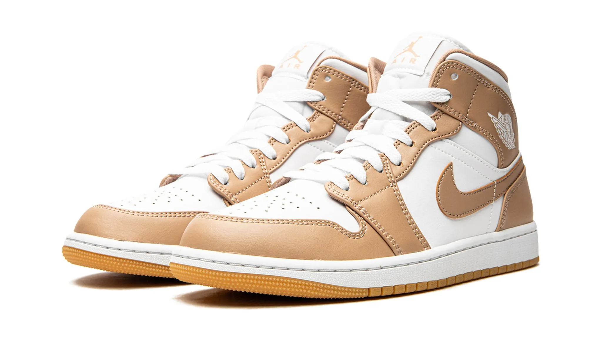 Jordan 1 Mid "Tan Gum"