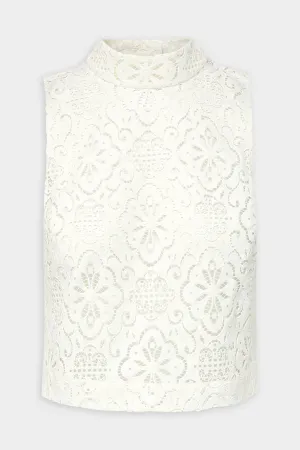 Katmai Lace Top in Off White