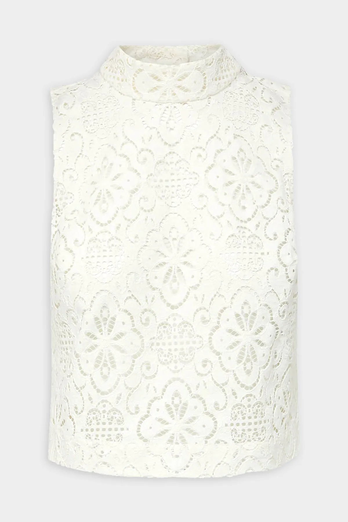 Katmai Lace Top in Off White