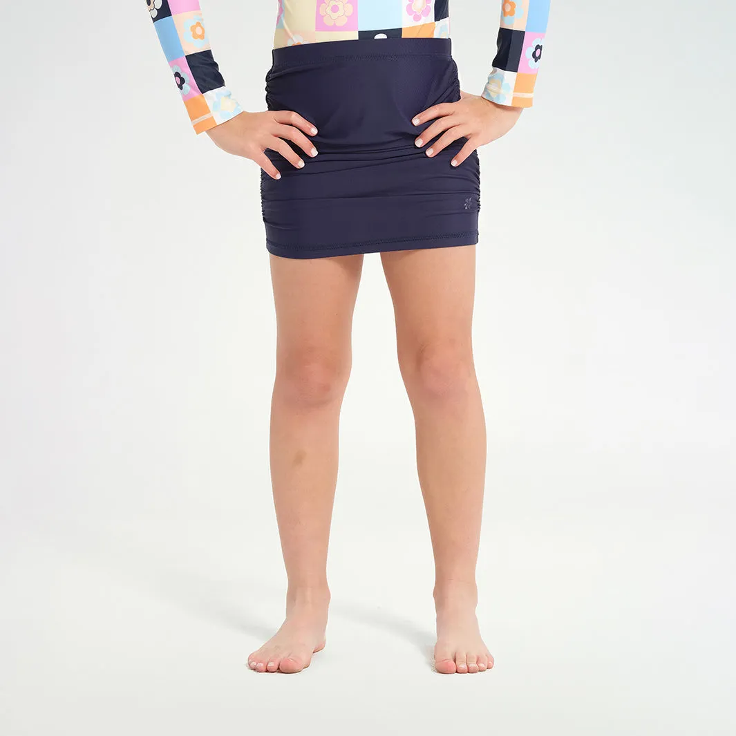 Kids Swim Skirt - Peacoat