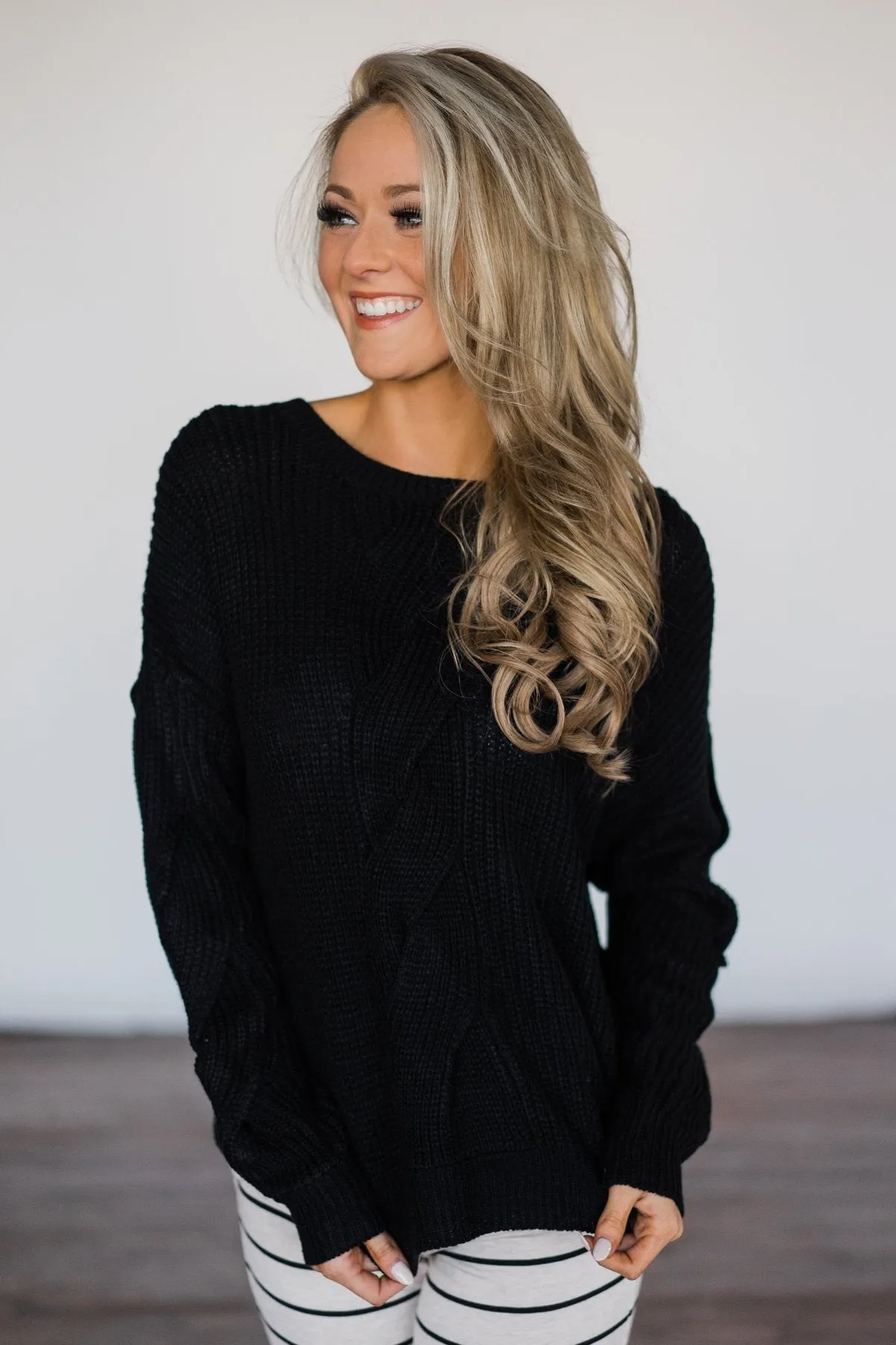 Knit Black Sweater
