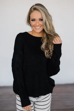Knit Black Sweater