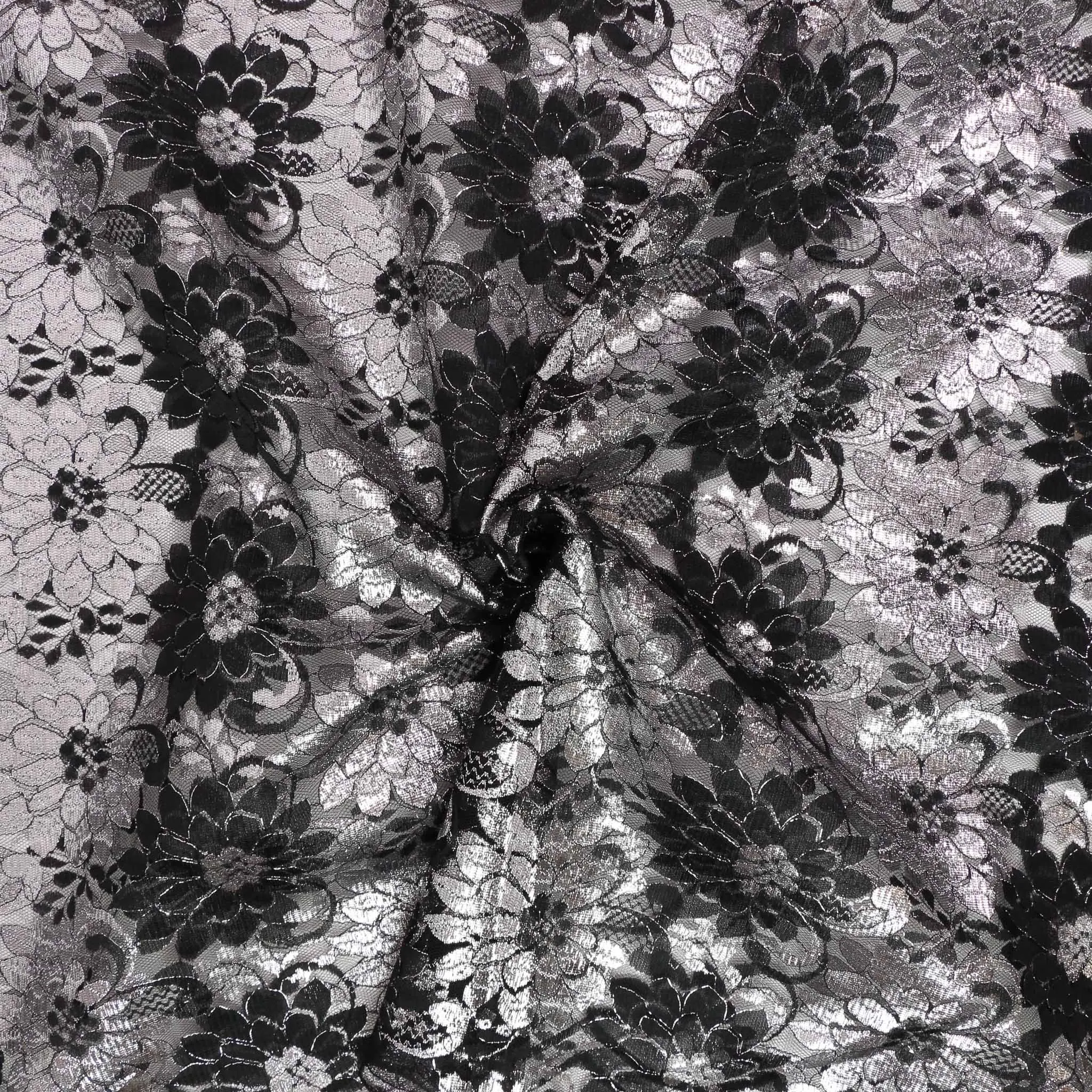 Lace - Black, silver