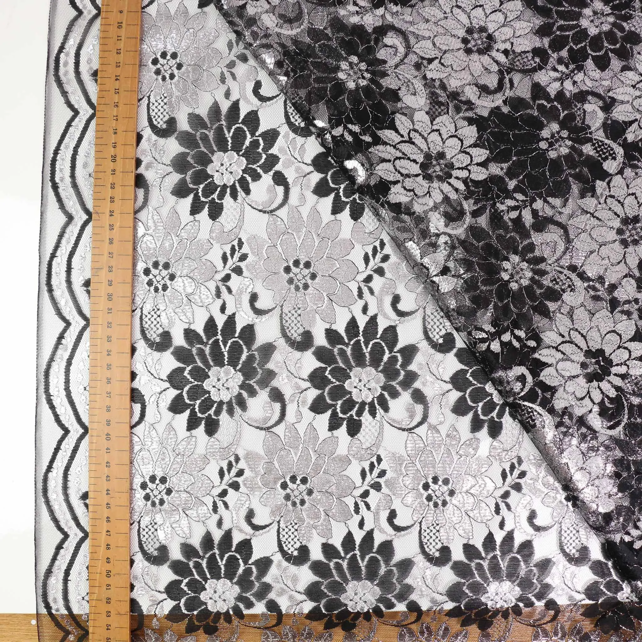 Lace - Black, silver