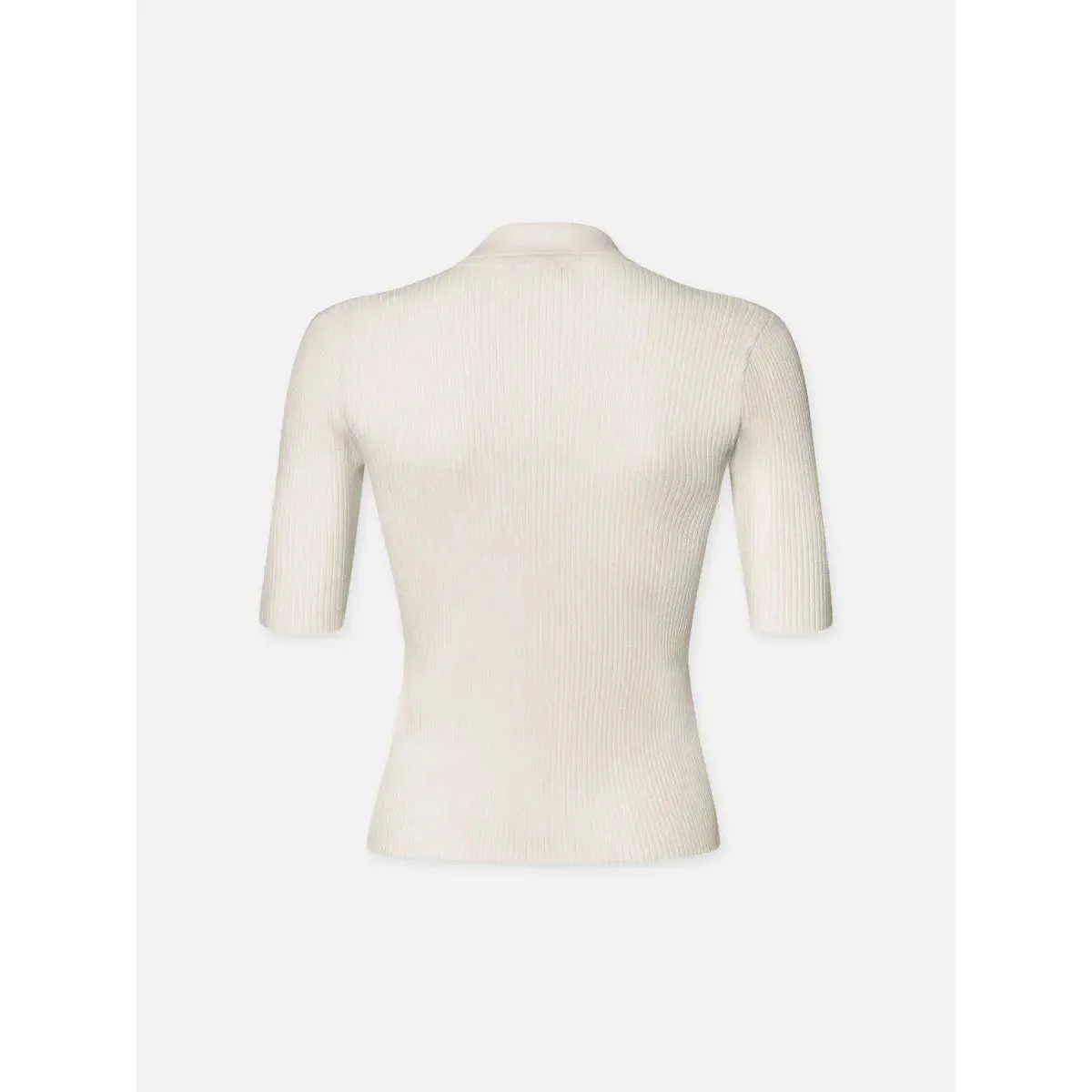 LACE UP SWEATER POLO
