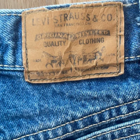 Levi Strauss Jean pencil skirt size 7 junior