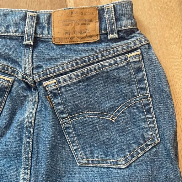 Levi Strauss Jean pencil skirt size 7 junior