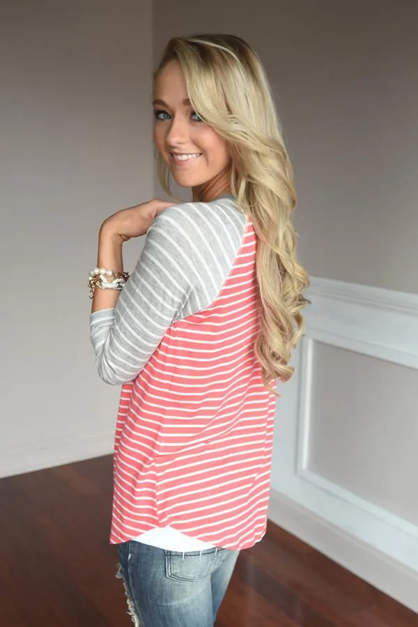 Life in Stripes ~ Coral