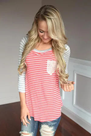 Life in Stripes ~ Coral