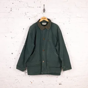 LL Bean Chore Barn Jacket - Green - L