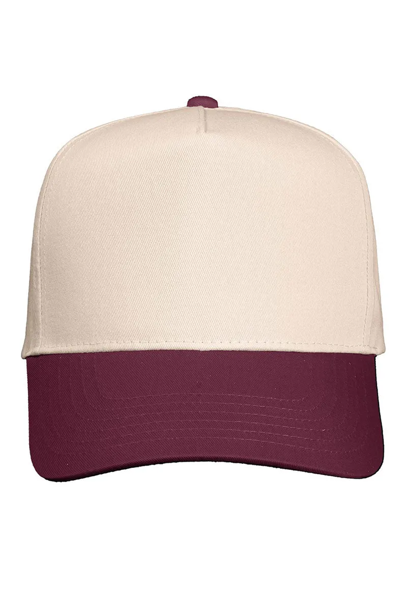 Marriage Material Embroidered Five Panel Twill Cap